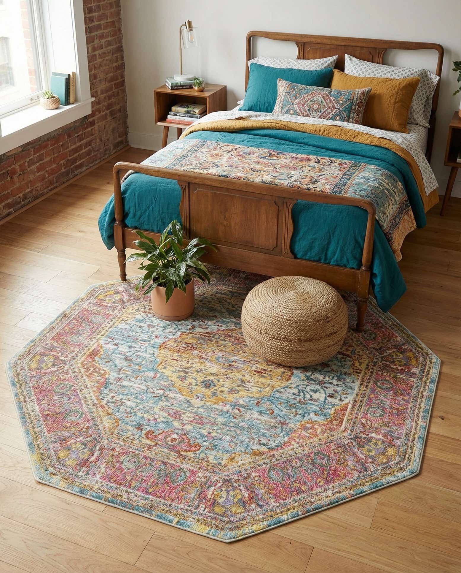 5' x 5' Havana Octagon Rug