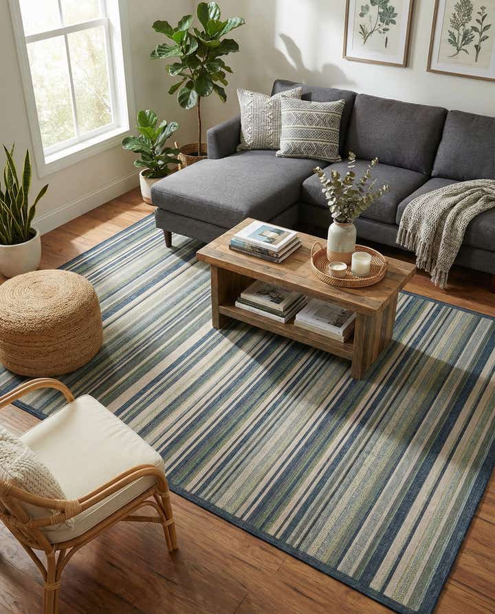 10' x 14' Easy-Clean Baja Indoor / Outdoor Rug