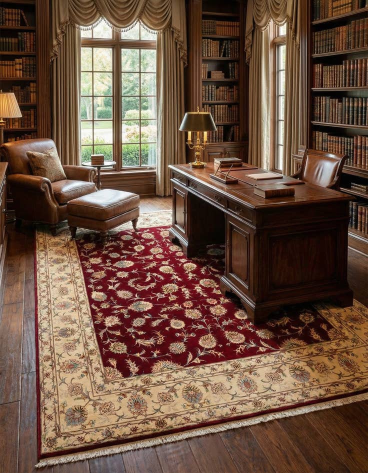 Detail image of  8' 1 x 10' 2 Tabriz Rug