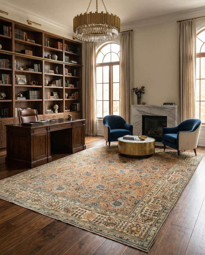 9' 9 x 12' 6 Tabriz Rug