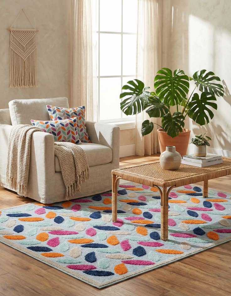 Detail image of  4' x 6'  Washable Aruba Indoor / Outdoor Rug