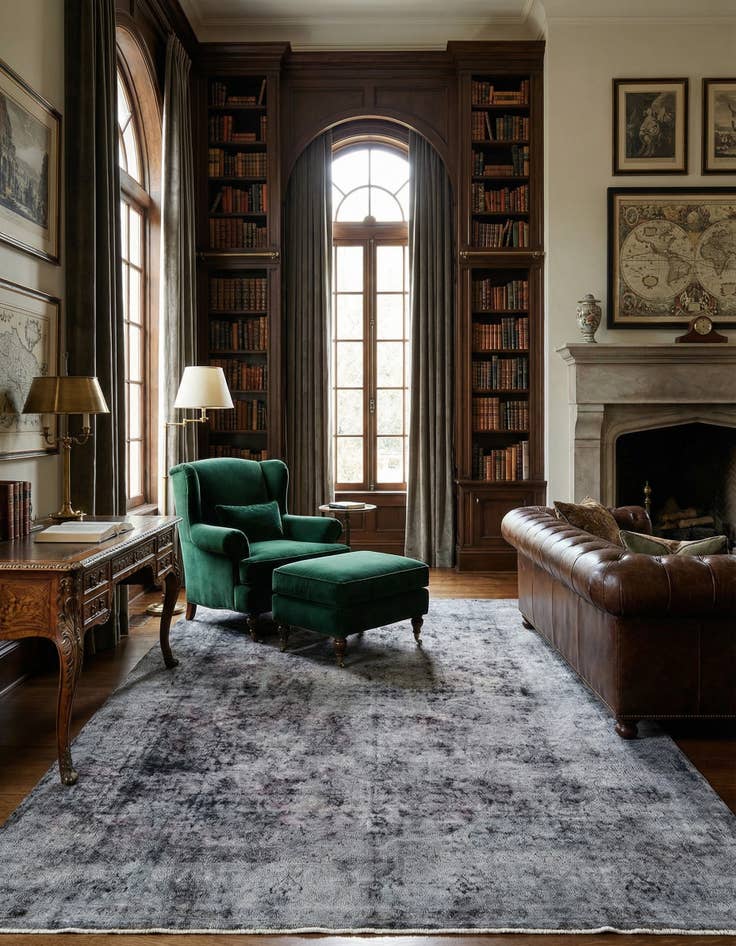 Detail image of 8' 11 x 12' 10 Vintage Wool Rug