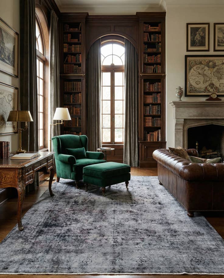 Detail image of 8' 11 x 12' 10 Vintage Wool Rug