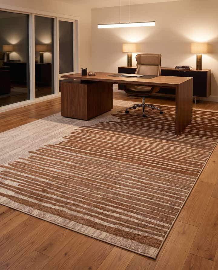 9' x 12' Easy-Clean Modern Indoor / Outdoor Rug