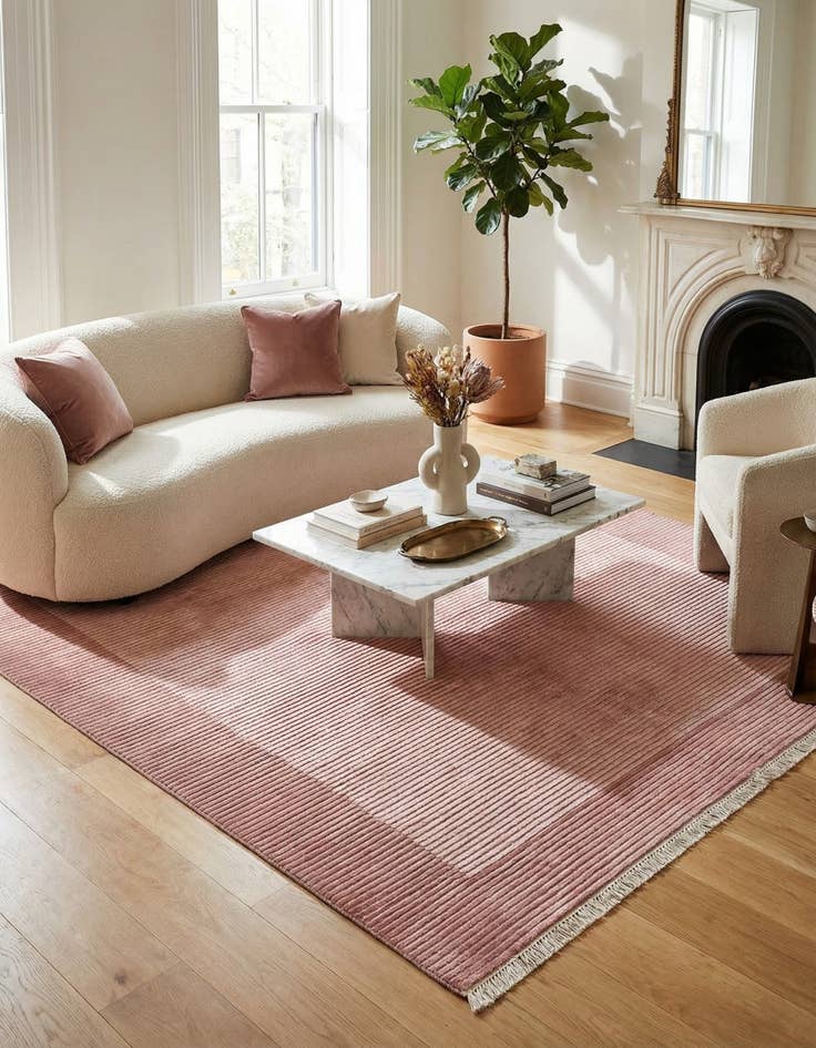 Detail image of 5' 7 x 7' 10  Hand Knotted Darya Wool Rug