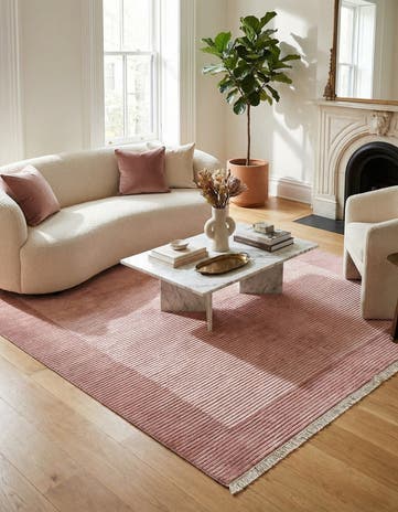 5' 7 x 7' 10 Hand Knotted Darya Wool Rug