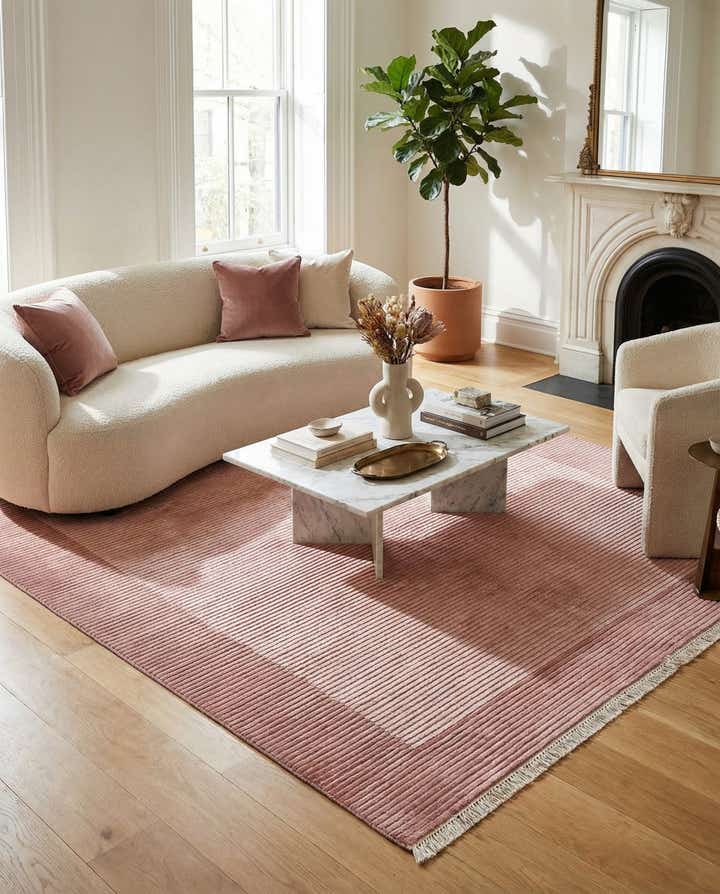 5' 7 x 7' 10 Hand Knotted Darya Wool Rug