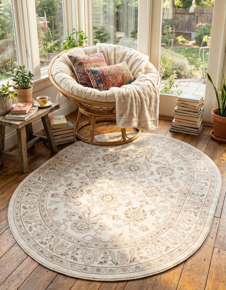 Detail image of  7' 10 x 10' Charlotte Oval Rug