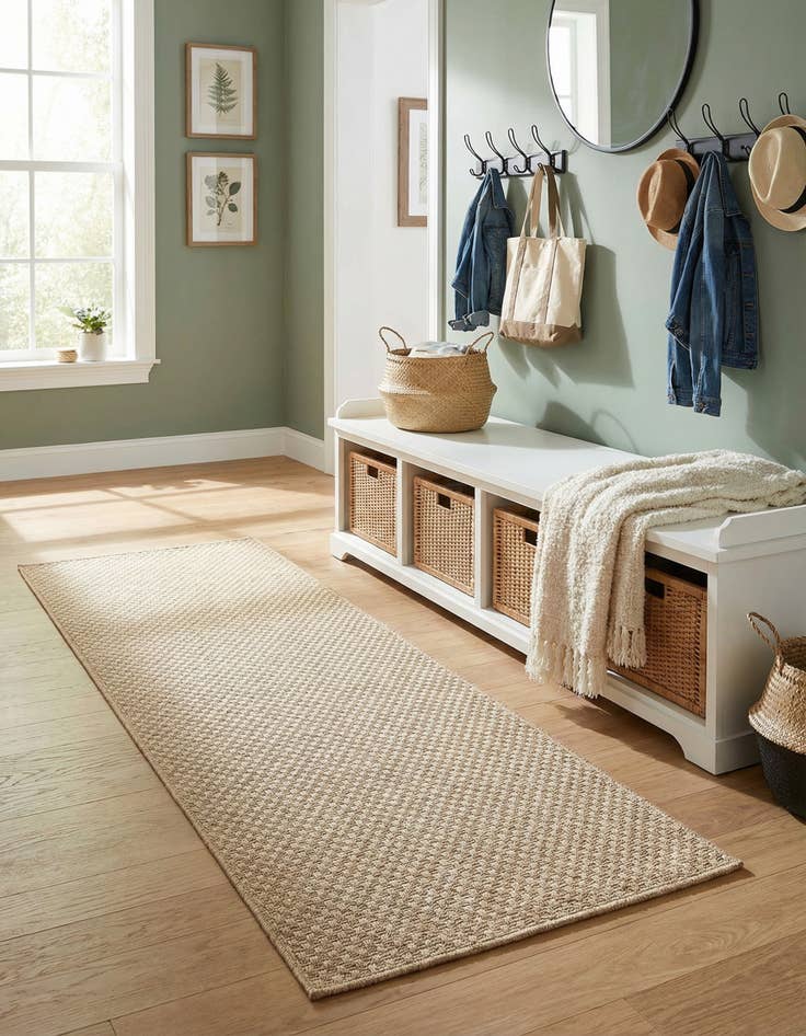 Detail image of 2' 7 x 6' Dunes Runner Rug