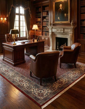 6' 7 x 9' 10 Mood Wool Rug