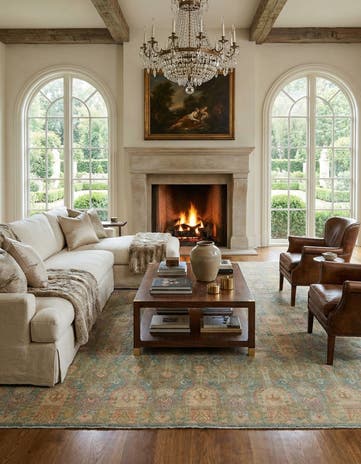 8' 9 x 11' 9 Ziegler Wool Rug