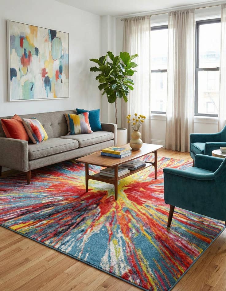 Detail image of 9' x 12' 2 Florence Rug