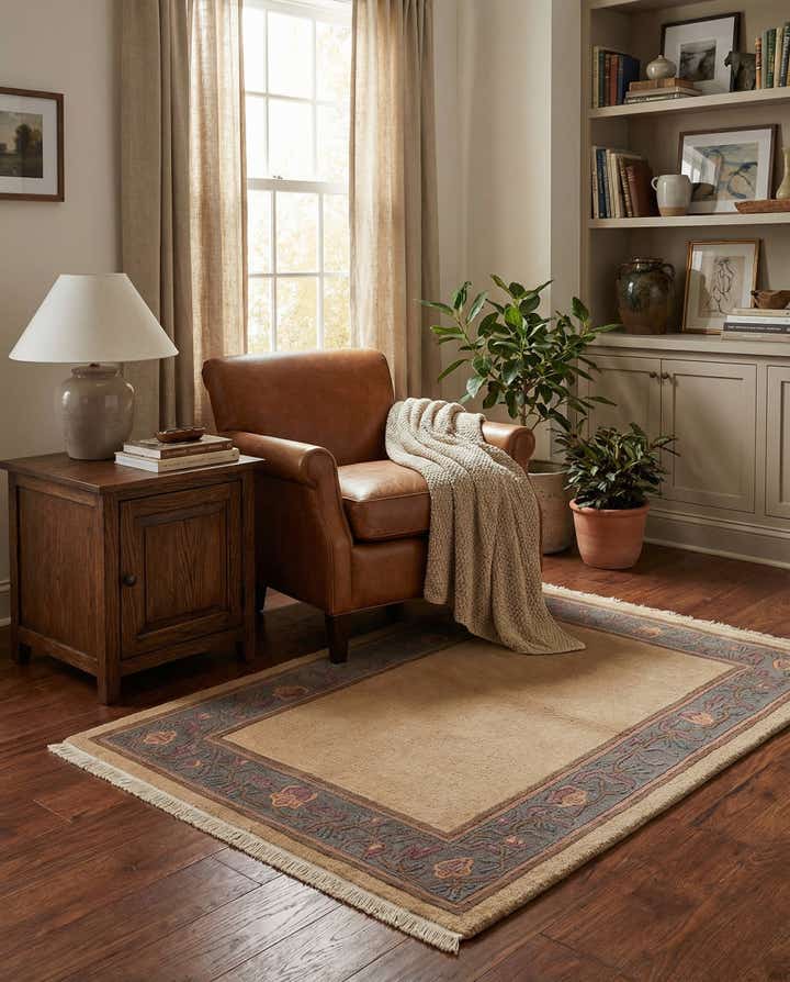 3' 1 x 5' 4 Hand Knotted Nepal Wool Rug