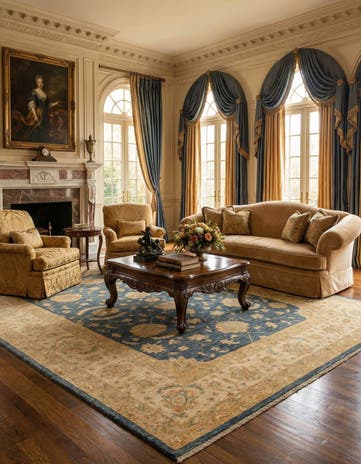 8' 2 x 11' 1 Kaizar Wool Rug