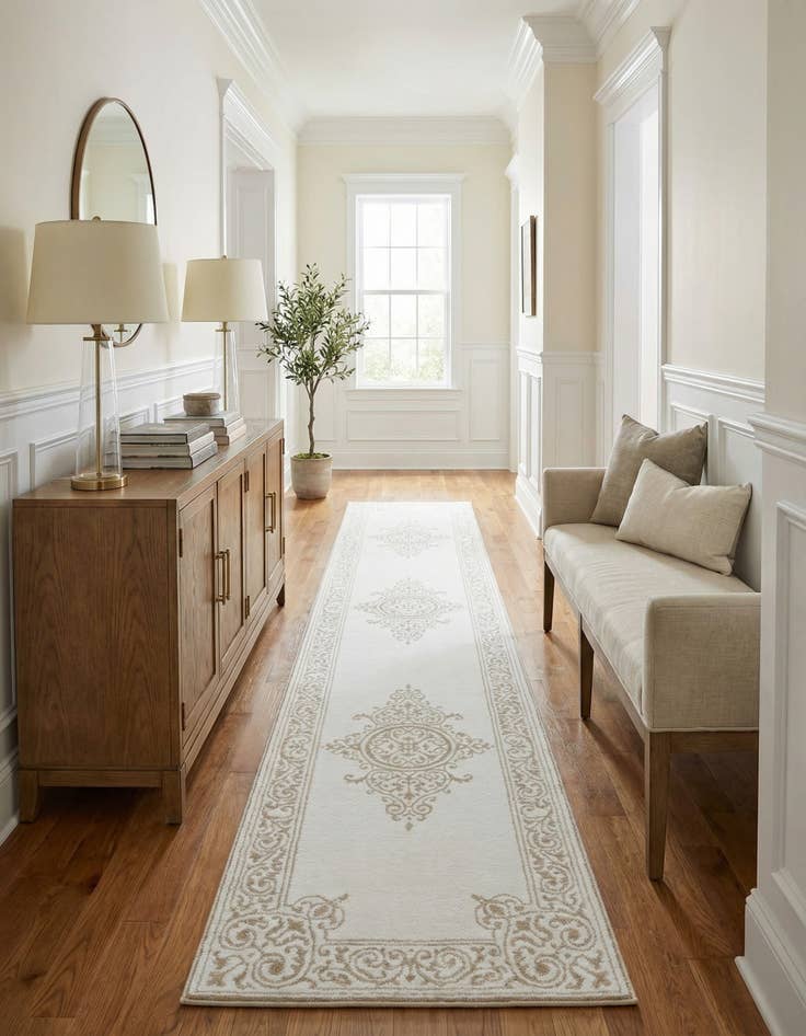 Detail image of 2' 6 x 13' Hermitage Runner Rug