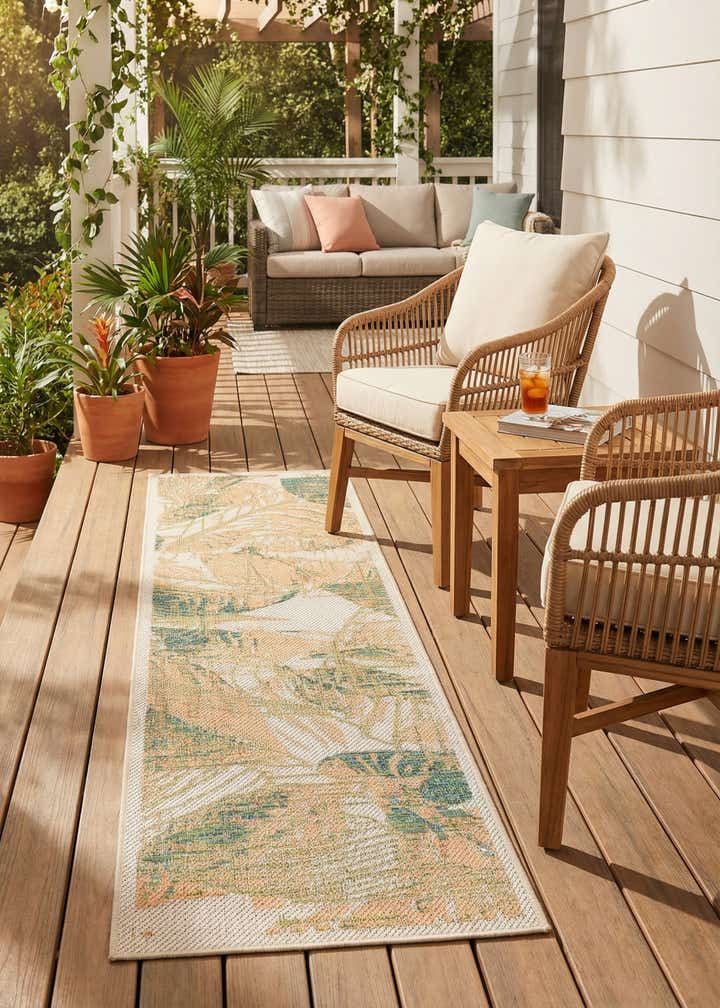 2' x 7' 10 Easy-Clean Baja Indoor / Outdoor Runner Rug