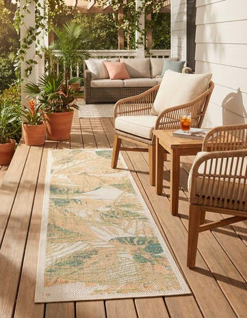 2' x 7' 10 Easy-Clean Baja Indoor / Outdoor Runner Rug