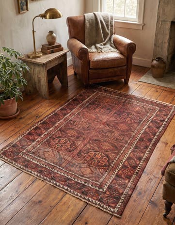 3' 7 x 4' 1 Hamedan Rug