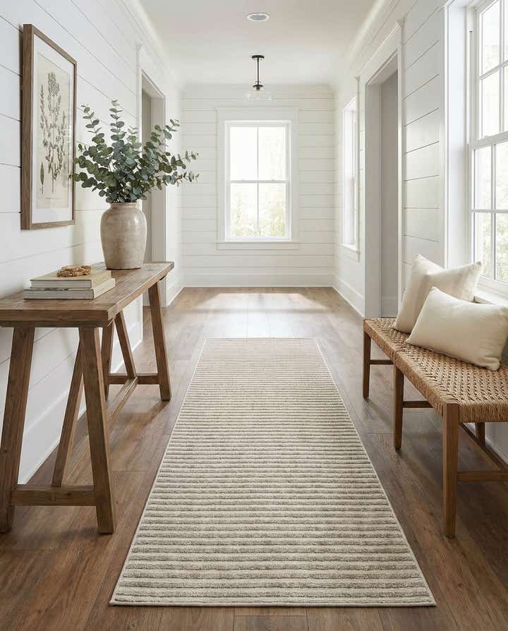 2' 7 x 10' Easy-Clean Sabrina Soto Indoor / Outdoor Runner Rug