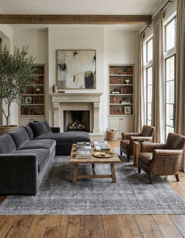 9' 7 x 13' 7 Vintage Royal Wool Rug