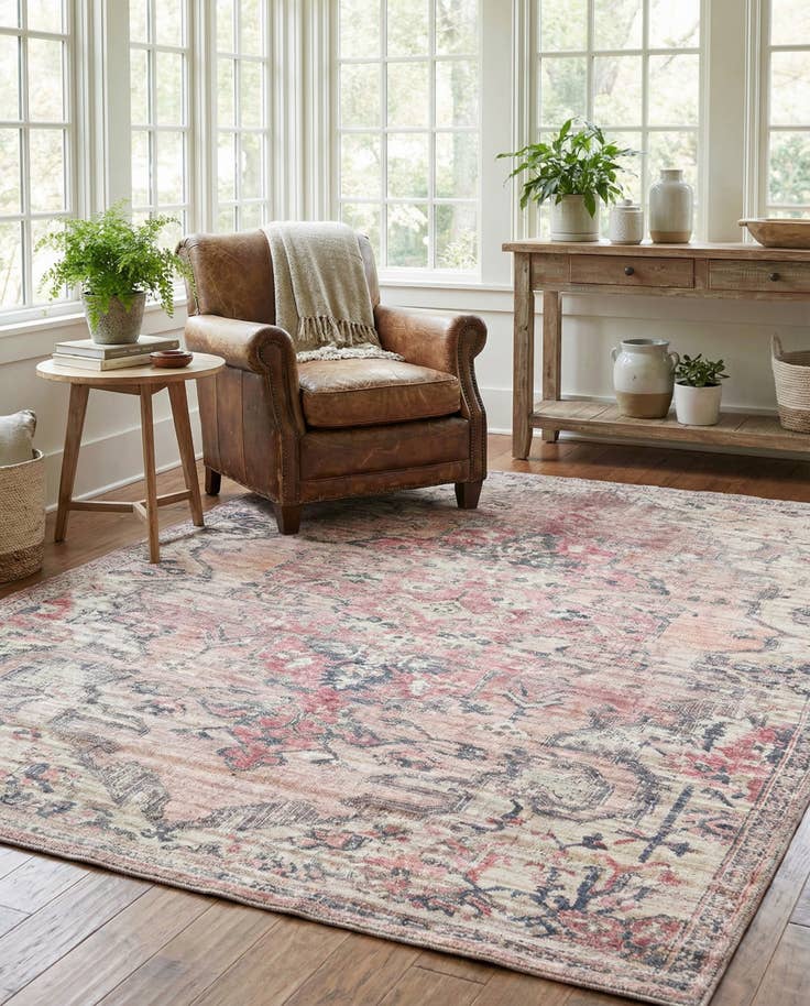 Detail image of 7' 3 x 10' Washable Nostalgia Rug