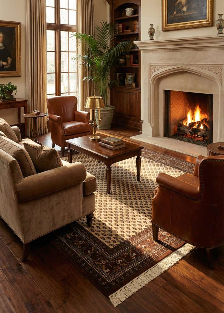 5' 1 x 5' 1 Mir Square Rug