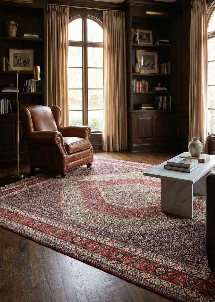 8' 2 x 11' 8 Senneh Wool Rug