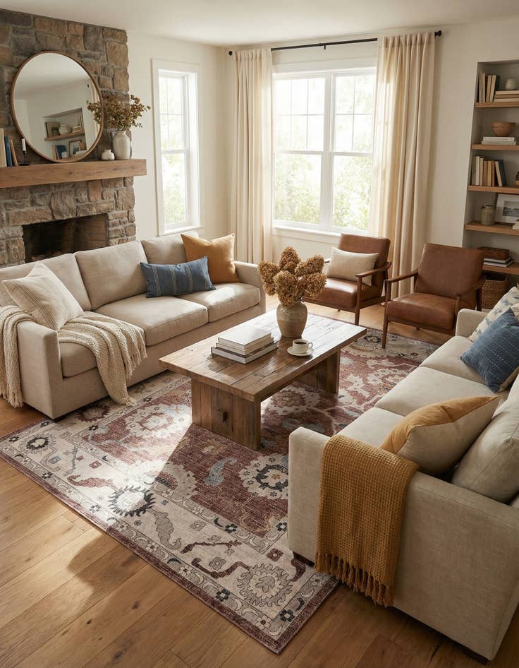 Detail image of 10' x 13' Eco Traditional Rug