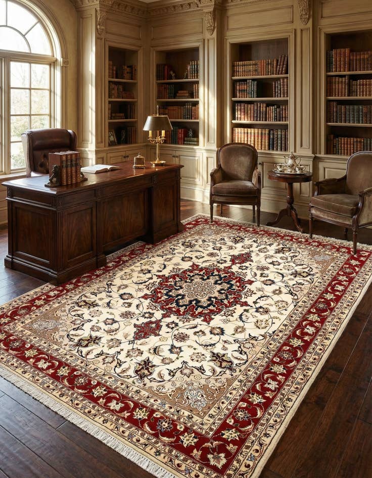 Detail image of 5' 1 x 6' 10 Tabriz Rug