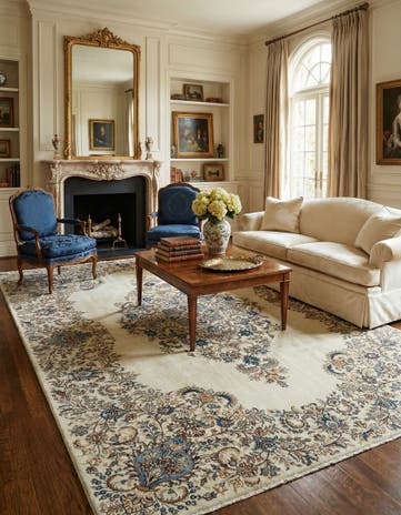 8' x 12' Tabriz Rug