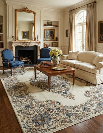 8' x 12' Tabriz Rug