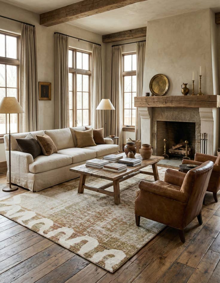 Detail image of 7' 2 x 11' 2  Hand Knotted Ultra Vintage Persian Wool Rug