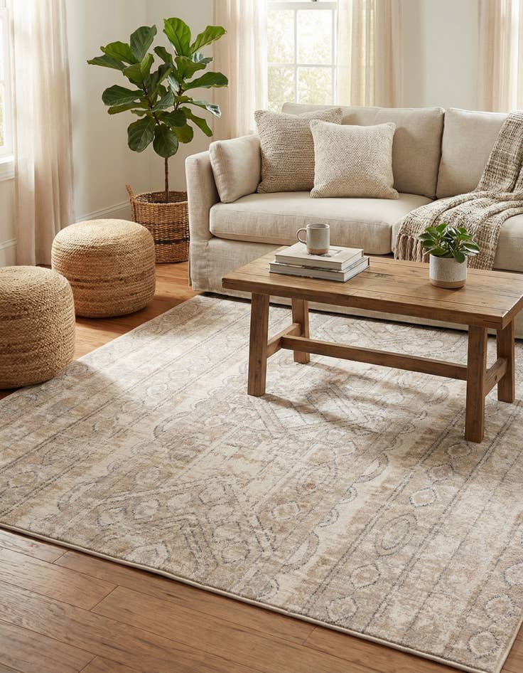 Detail image of  6' x 6' Oregon Square Rug