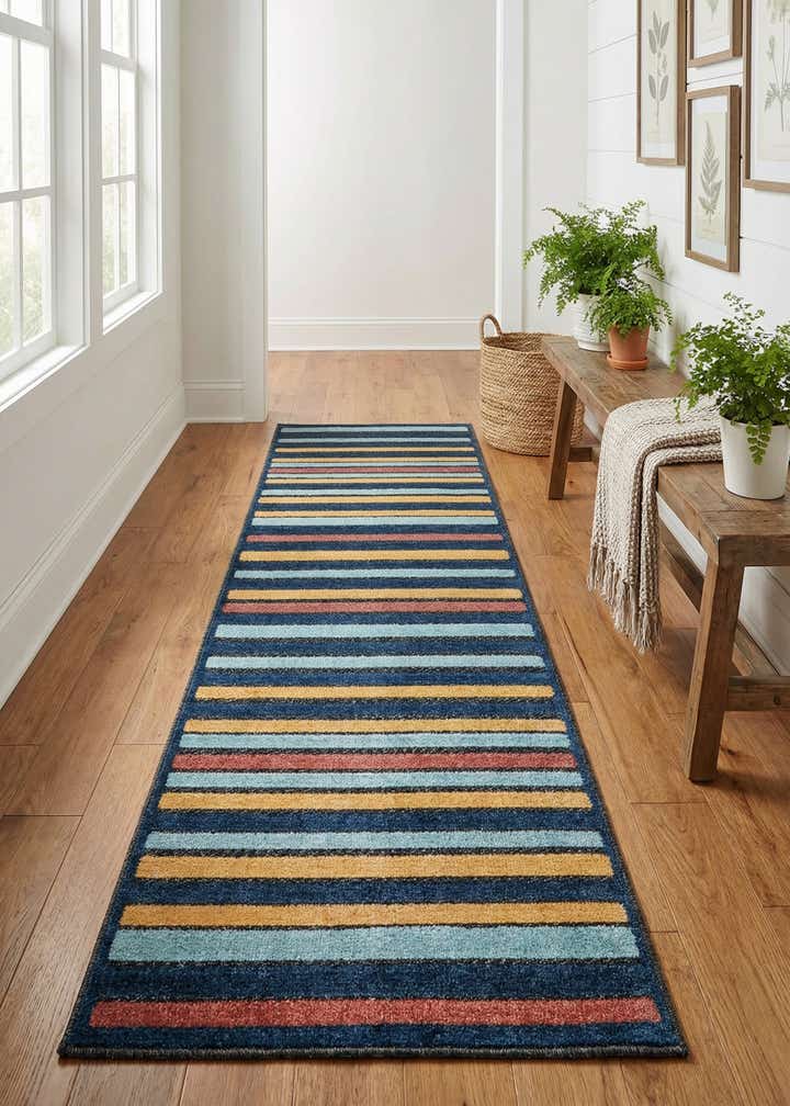 2' x 8' Easy-Clean Belize Indoor / Outdoor Runner Rug