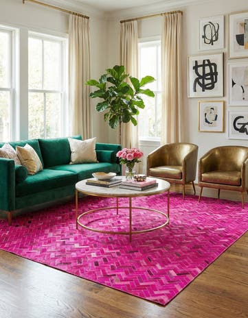 5' x 8' Cowhide Rug