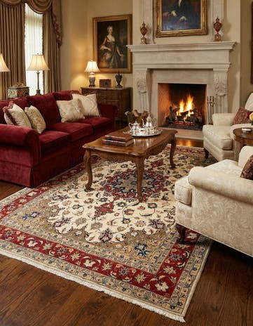 5' x 6' 8 Tabriz Rug