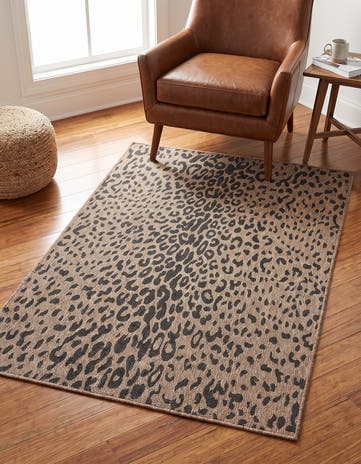 4' x 6' Easy-Clean Safari Indoor / Outdoor Rug