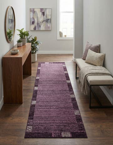 Violet Angelica Runner Rug