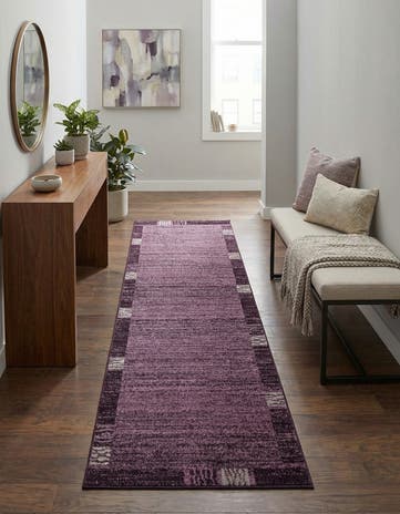 Violet Angelica Runner Rug
