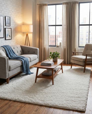  5' 3 x 8' Zermatt Shag Rug