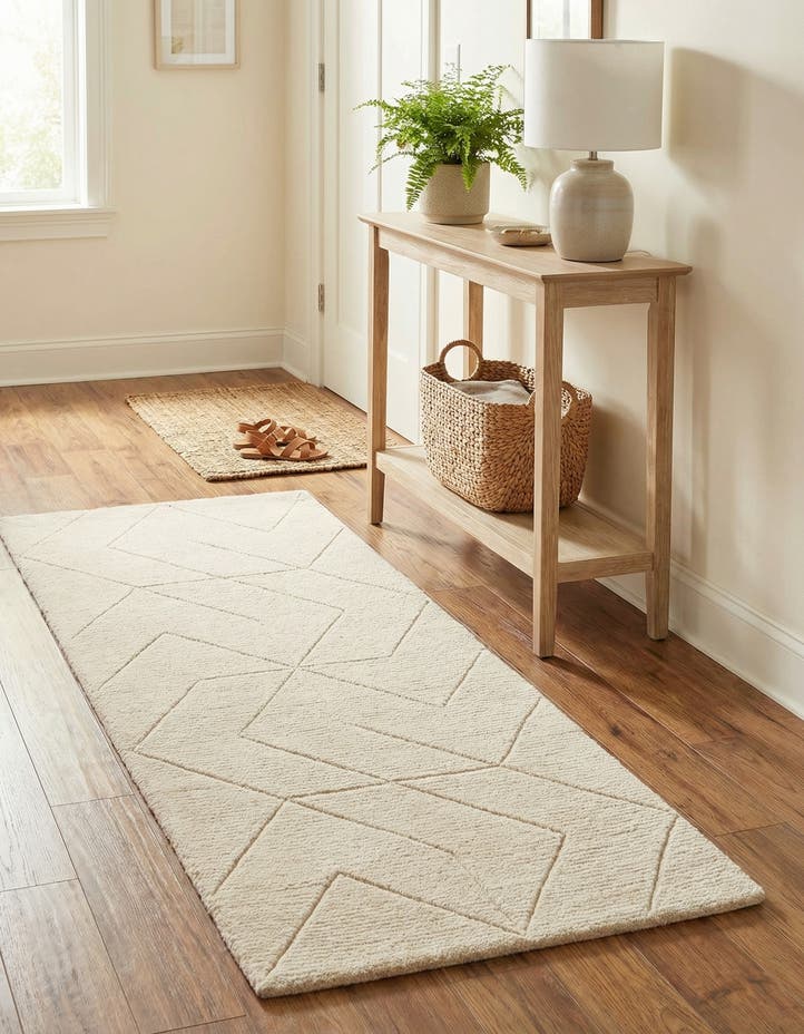 2' x 5' 1 WoolCraft Geometric Run...