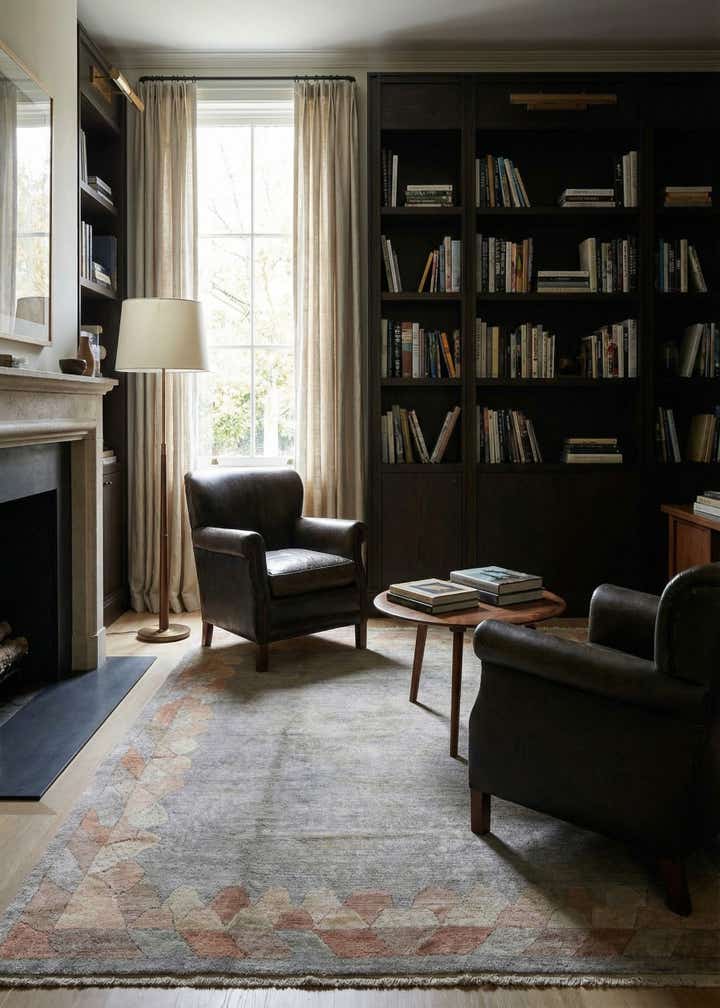 6' 5 x 8' 6 Hand Knotted Tibet Wool Rug