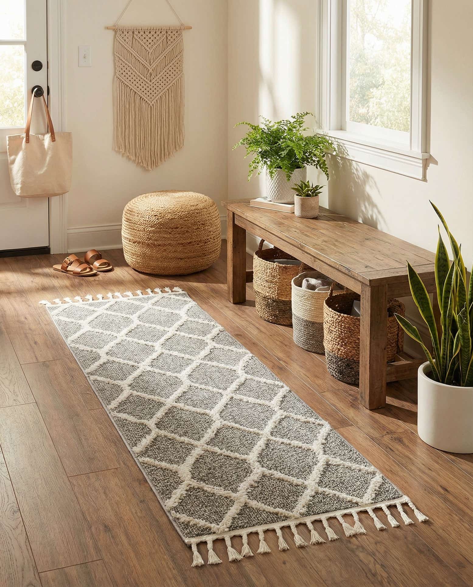 60cm x 185cm Boho Loper Vloerkleed