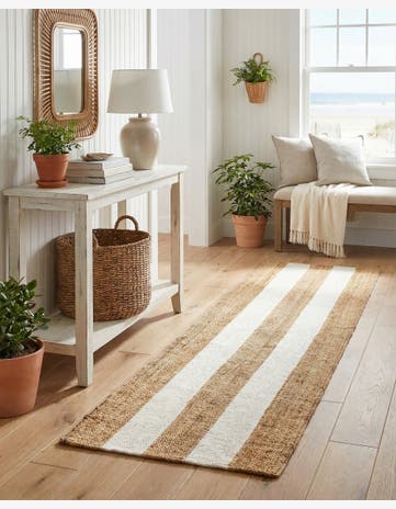 2' x 8' Hand Woven Jill Zarin Hamptons Runner Rug