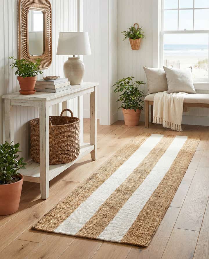 2' x 8' Hand Woven Jill Zarin Hamptons Runner Rug