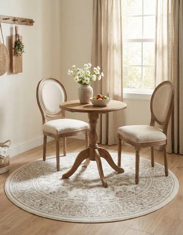 4' 1 x 4' 1 Charlotte Round Rug
