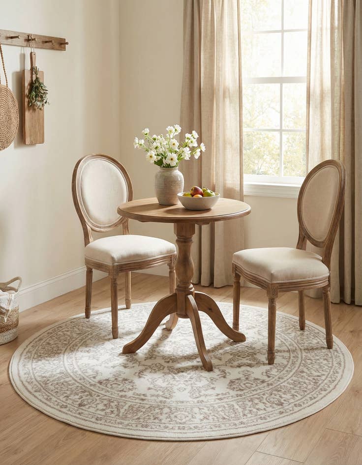 Detail image of  4' 1 x 4' 1 Charlotte Round Rug