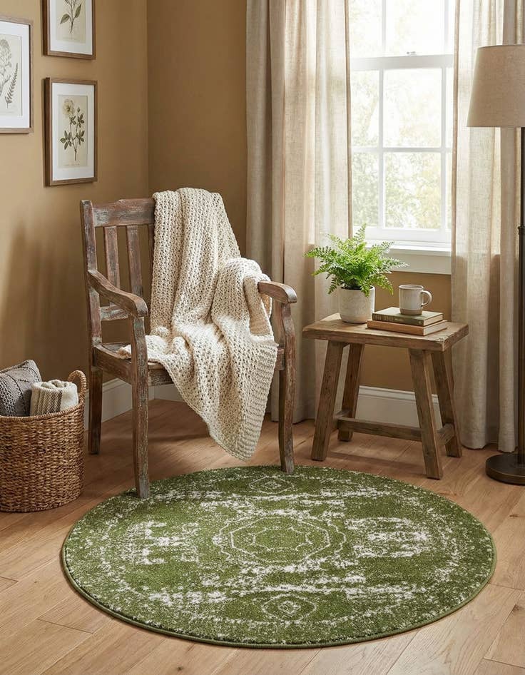 Detail image of  3' x 3' Dover Round Rug