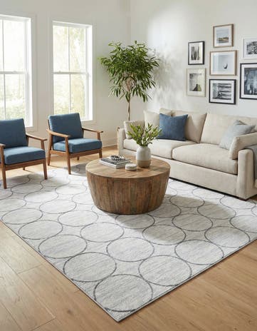 9' x 12' 2 Lattice Trellis Rug