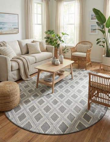 Charcoal Arlo Oval Rug